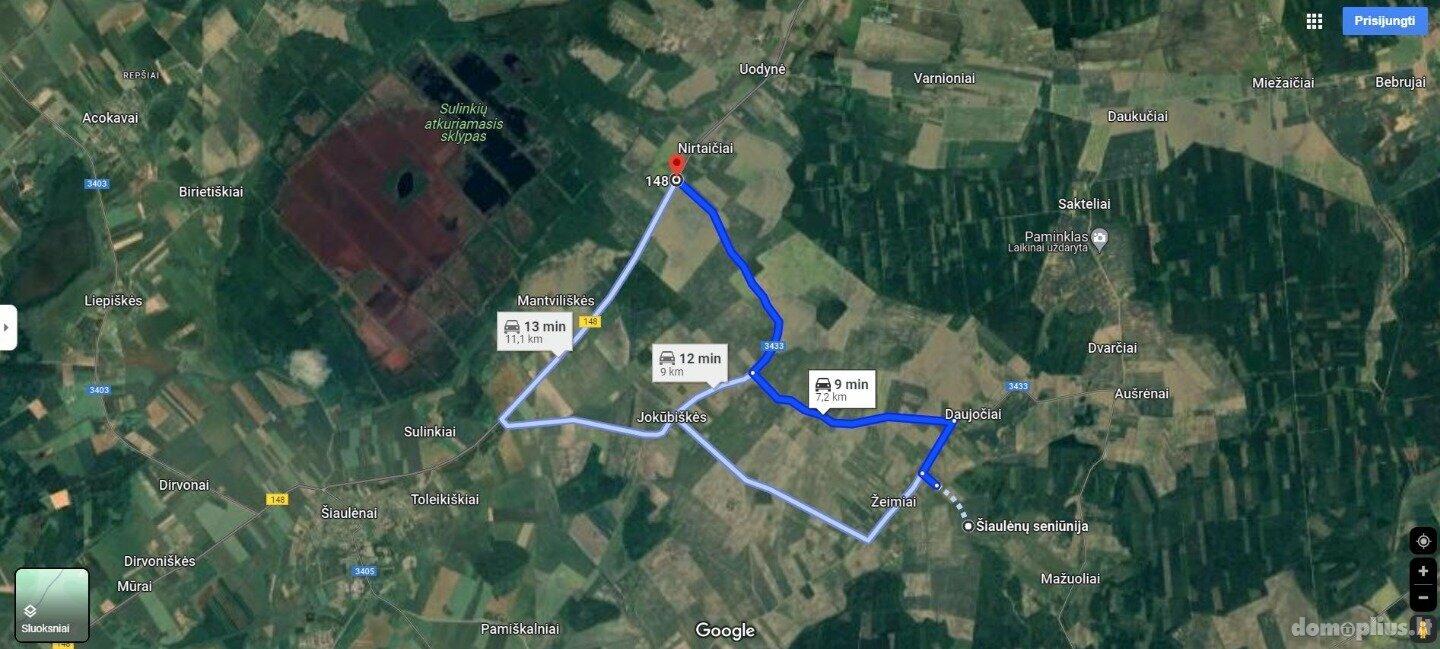 Parduodamas sklypas Radviliškio rajono sav., Žeimiuose