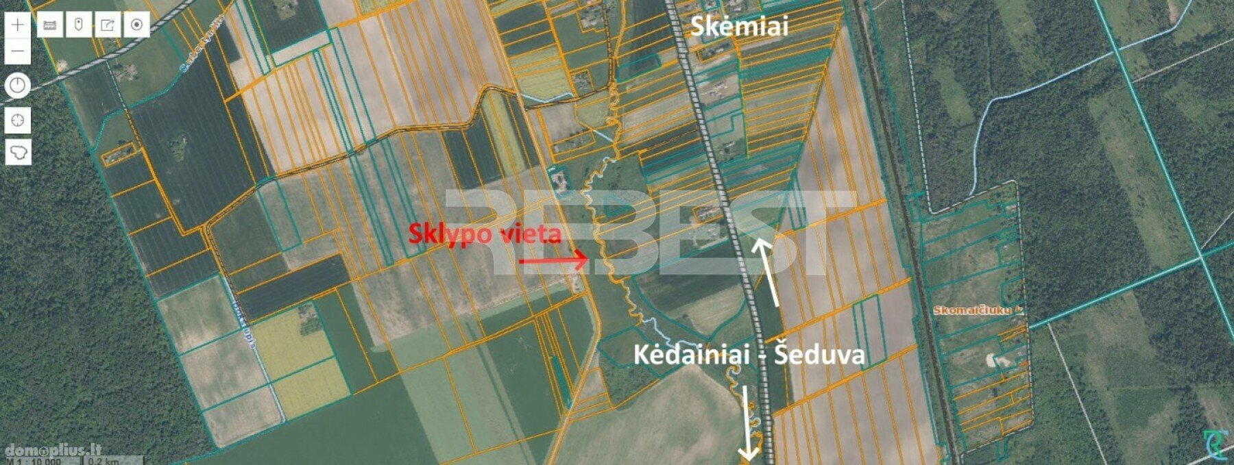 Parduodamas sklypas Radviliškio rajono sav., Skėmiuose