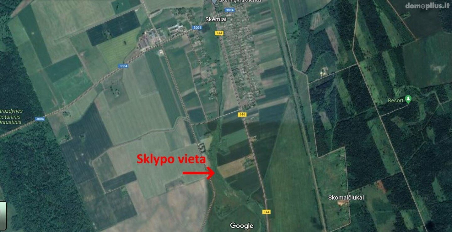 Parduodamas sklypas Radviliškio rajono sav., Skėmiuose