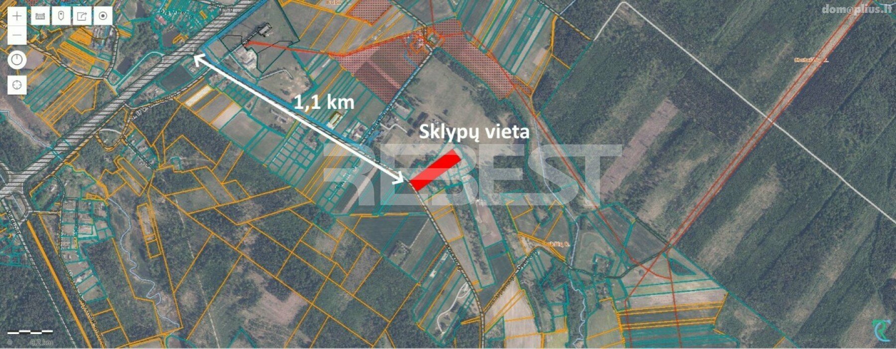 Parduodamas sklypas Šiaulių rajono sav., Lukšiuose