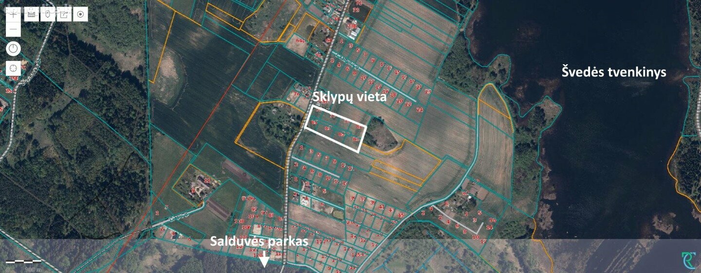 Parduodamas sklypas Šiaulių rajono sav., Žuvininkuose