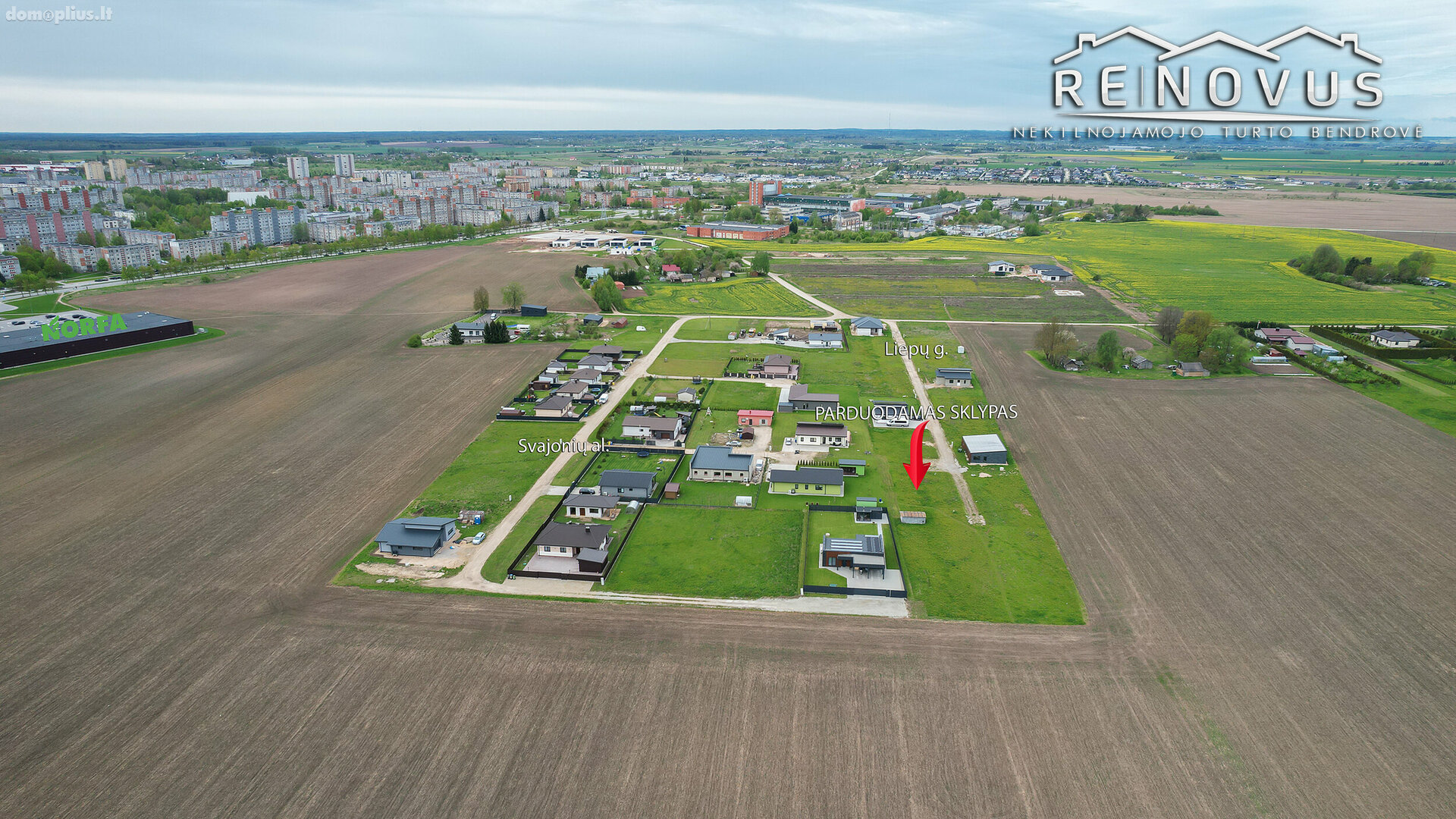 Parduodamas sklypas Šiaulių rajono sav., Dainos, Liepų g.