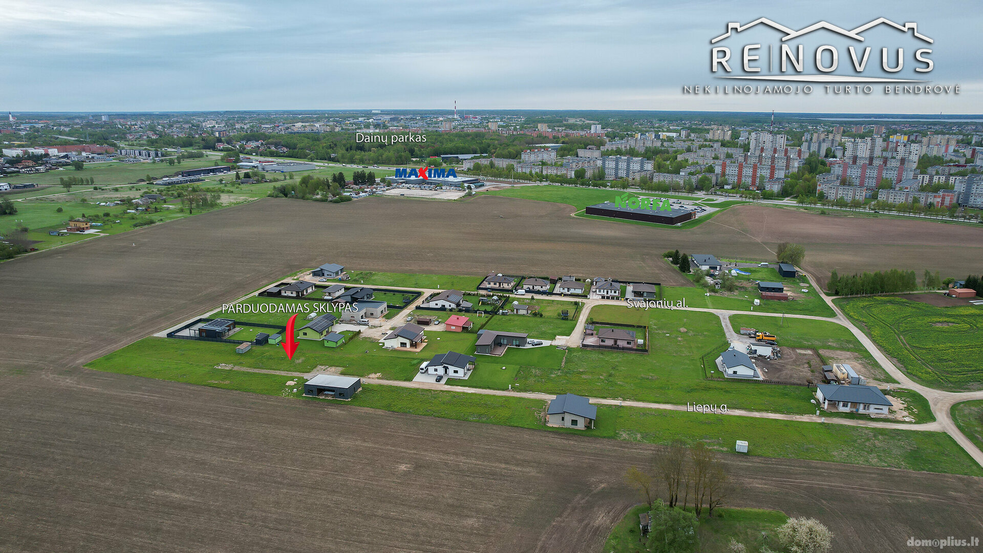 Parduodamas sklypas Šiaulių rajono sav., Dainos, Liepų g.