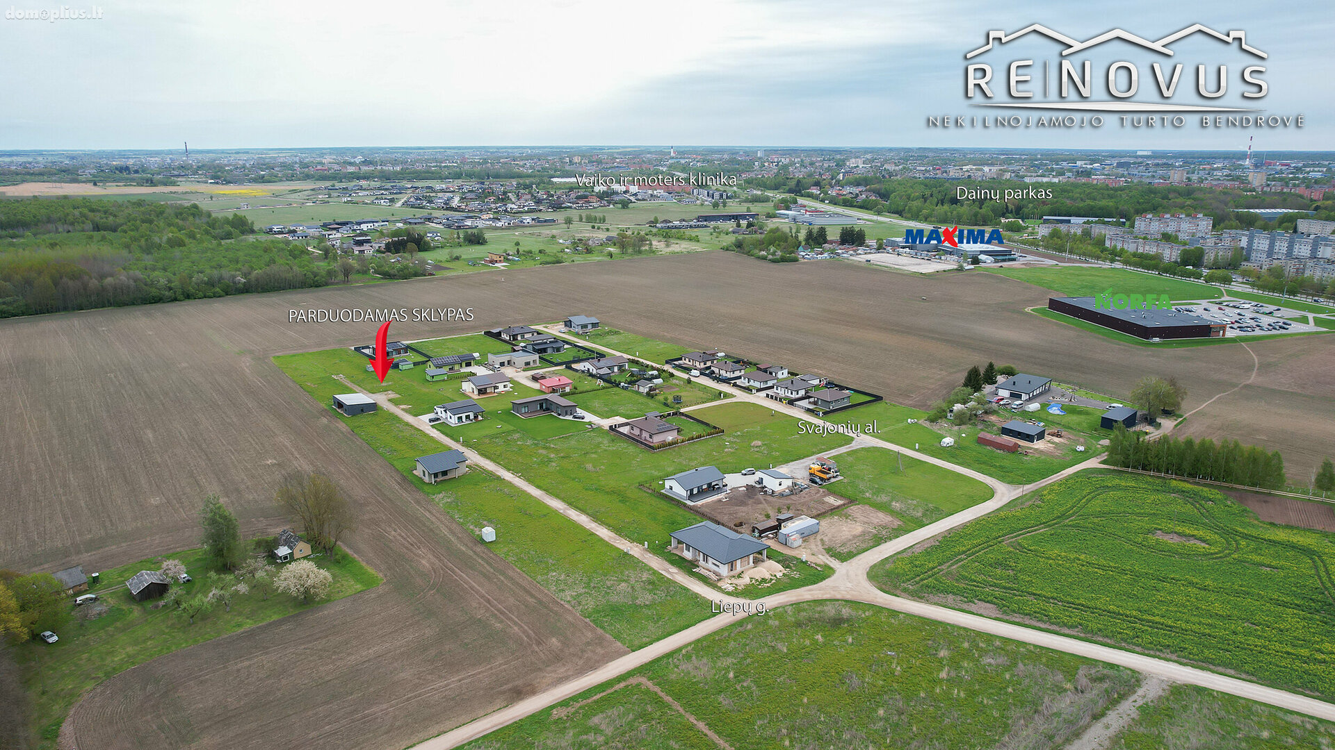 Parduodamas sklypas Šiaulių rajono sav., Dainos, Liepų g.