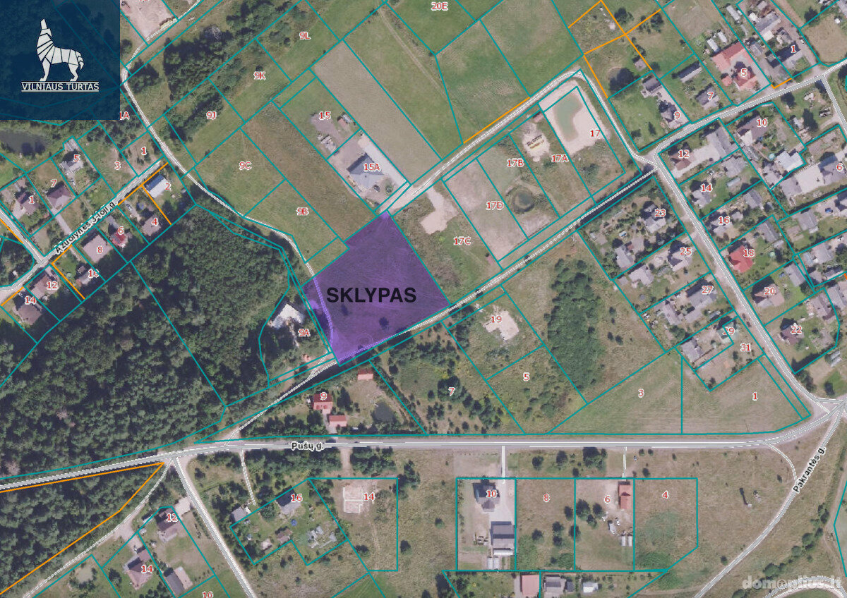 Участок Vilniaus rajono sav., Bezdonyse, Pušų g.