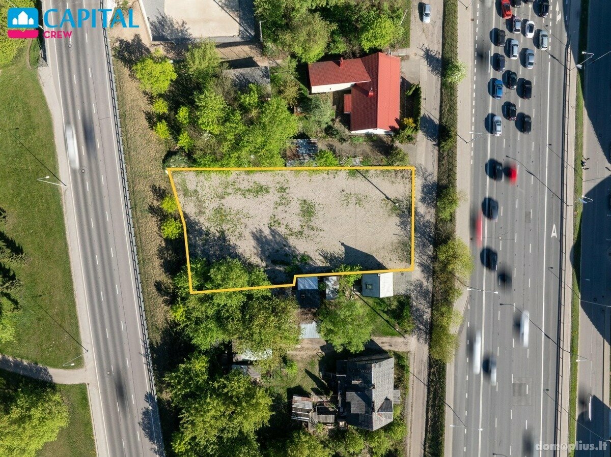 Parduodamas sklypas Vilniuje, Šnipiškėse