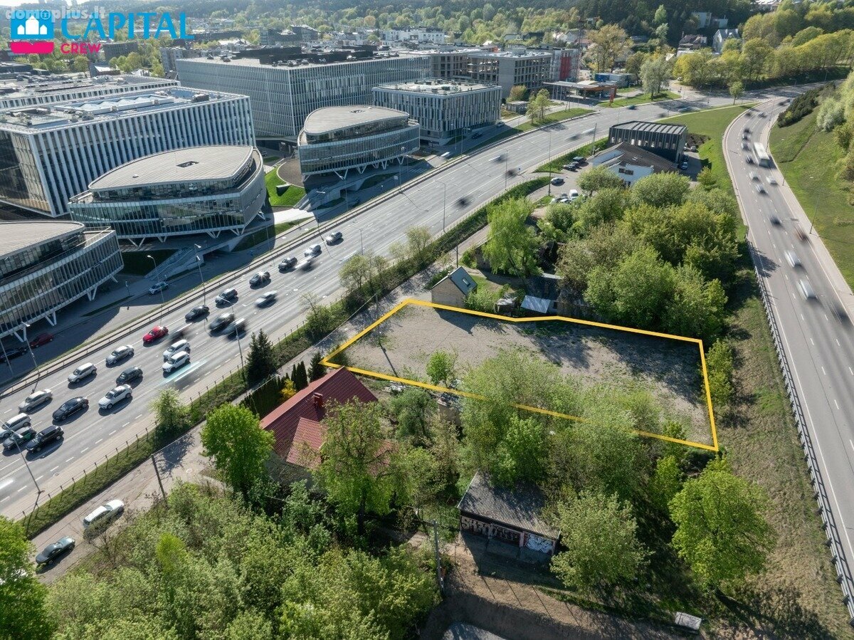 Parduodamas sklypas Vilniuje, Šnipiškėse