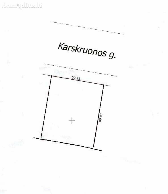 Участок Klaipėdoje, Alksnynėje, Karlskronos g.