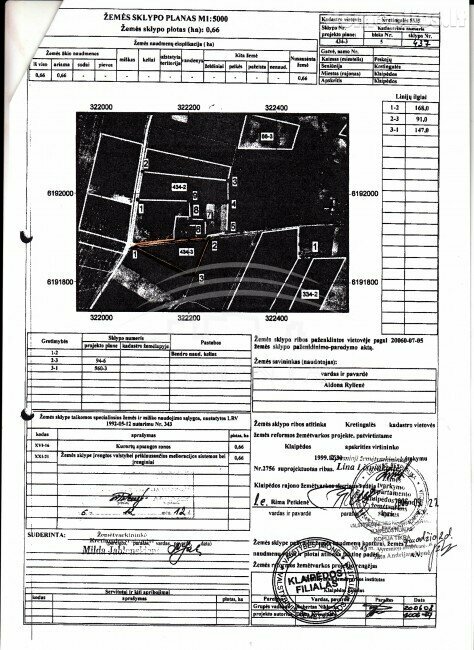 Parduodamas sklypas Klaipėdos rajono sav., Peskojuose