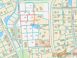 Land for sale Vilniaus rajono sav., Galgiuose, Centrinė g.