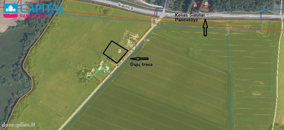 Land for sale Panevėžio rajono sav., Navaršonyse
