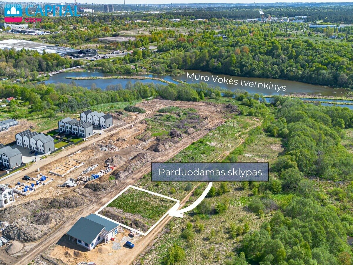 Parduodamas sklypas Vilniuje, Paneriuose, Kazimiero Jokanto g.