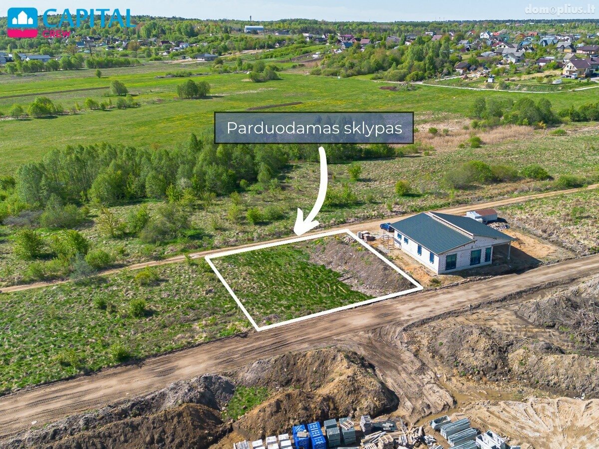 Parduodamas sklypas Vilniuje, Paneriuose, Kazimiero Jokanto g.