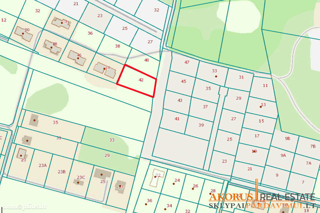 Land for sale Vilniaus rajono sav., Didžiasalyje, Didžiasalio g.