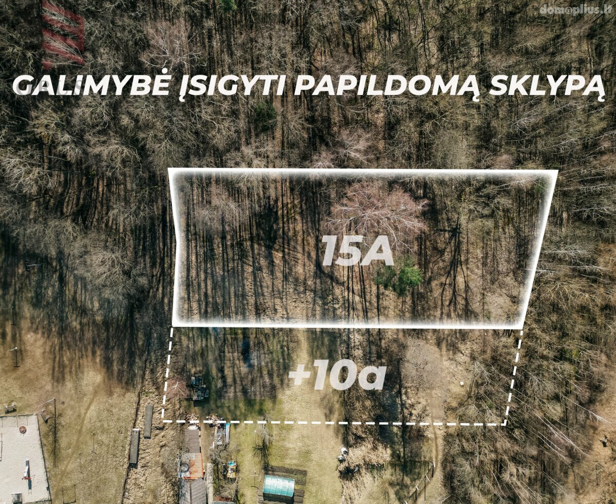 Parduodamas sklypas Vilniuje, Žemieji Paneriai, Vaduvos g.