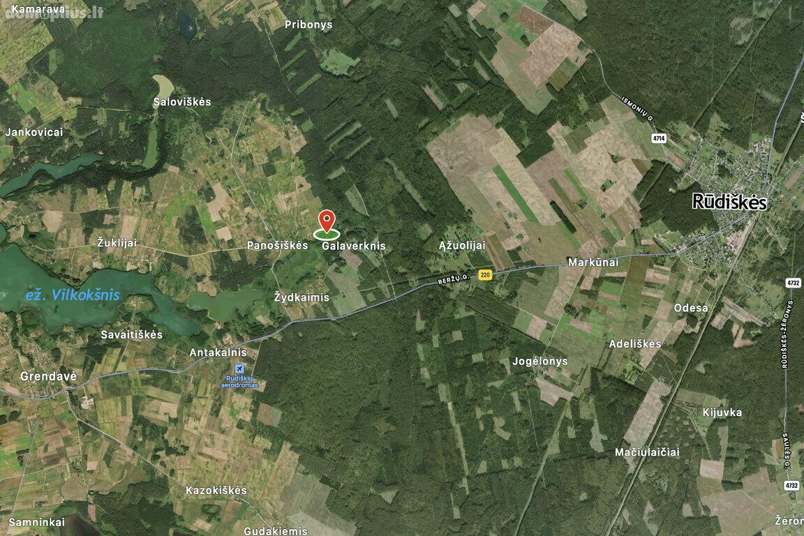 Parduodamas sklypas Trakų rajono sav., Panošiškėse