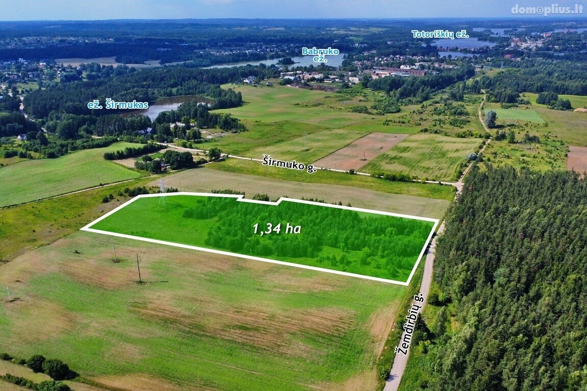 Parduodamas sklypas Trakų rajono sav., Žūkuose