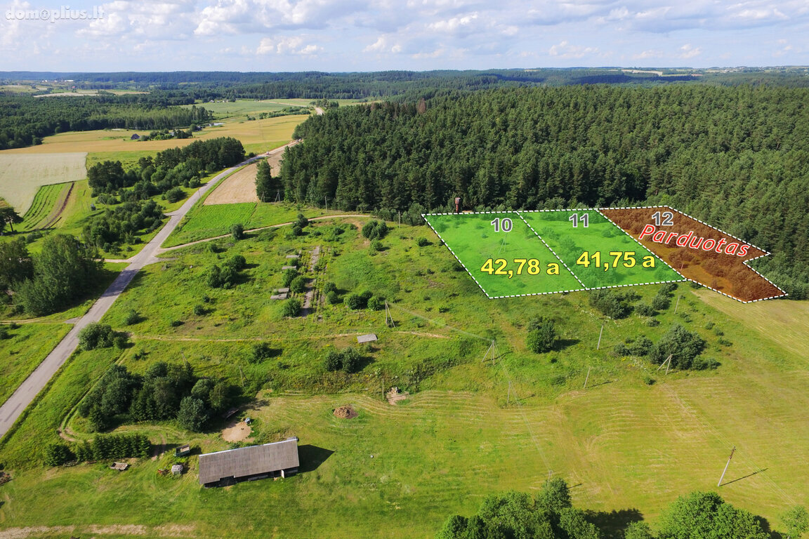 Parduodamas sklypas Trakų rajono sav., Vilkokšnyje