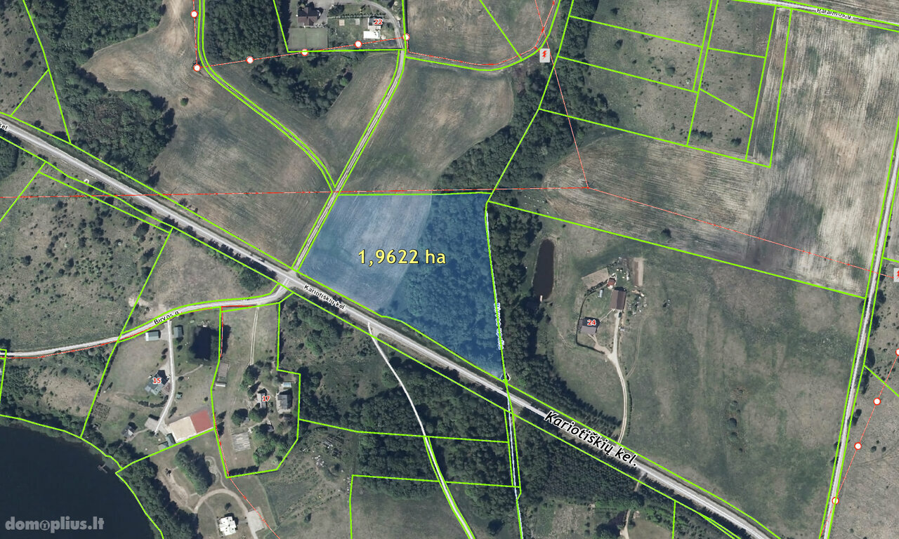 Parduodamas sklypas Trakų rajono sav., Padvariškėse