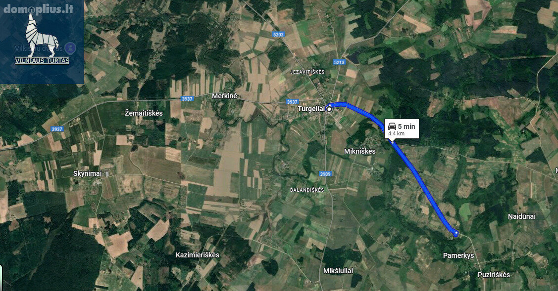 Parduodamas sklypas Šalčininkų rajono sav., Pamerkyje