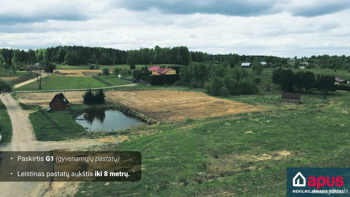 Parduodamas sklypas Vilniuje, Pilaitėje