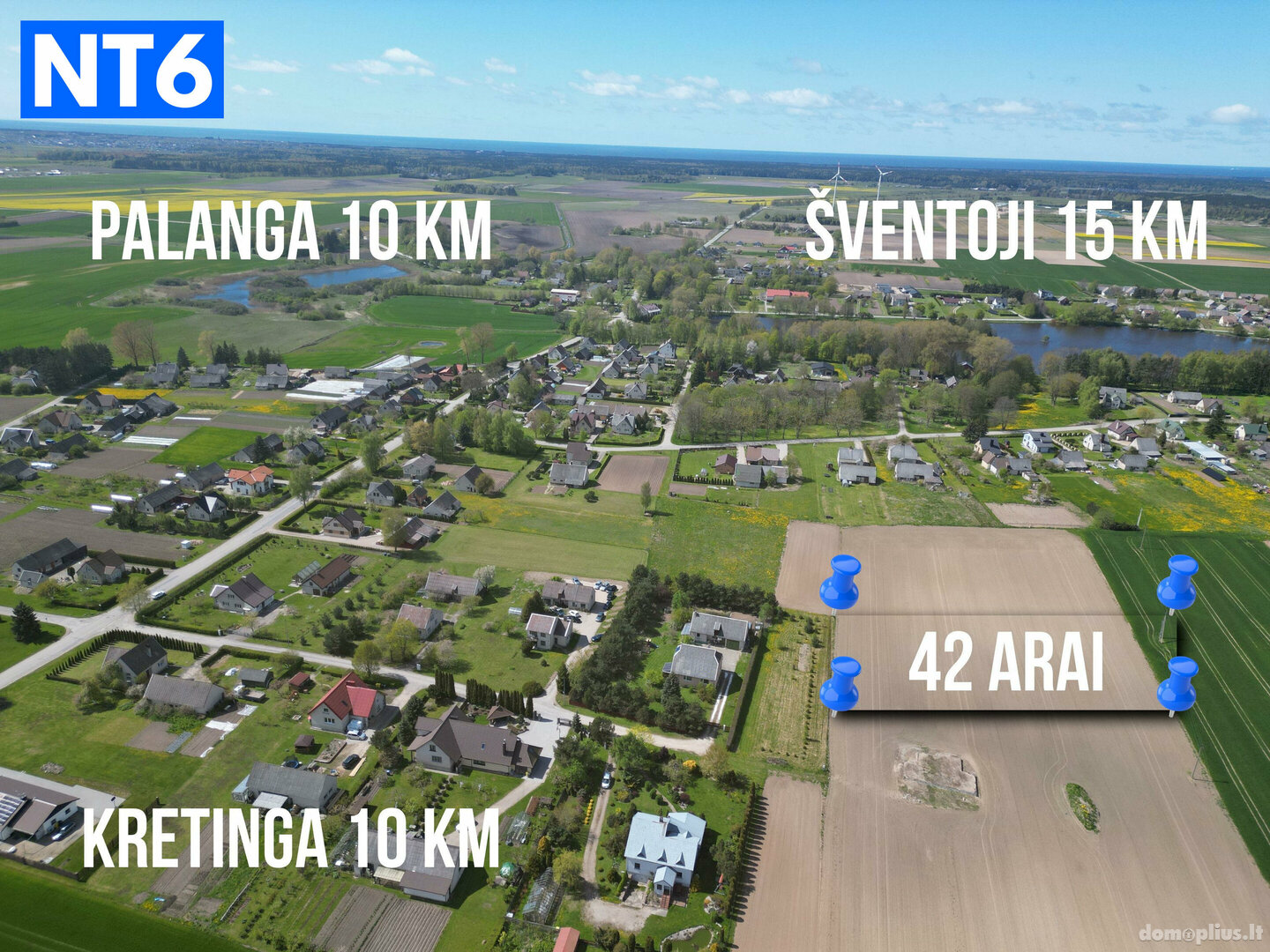 Parduodamas sklypas Kretingos rajono sav., Rūdaičiuose, Alyvų g.