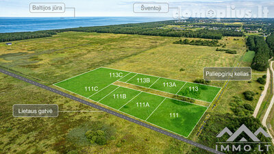 Land for sale Kunigiškėse, Paliepgirių kel.