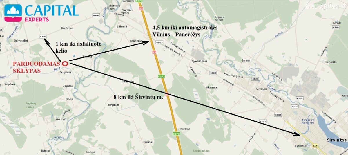 Parduodamas sklypas Širvintų rajono sav., Grigiškiuose