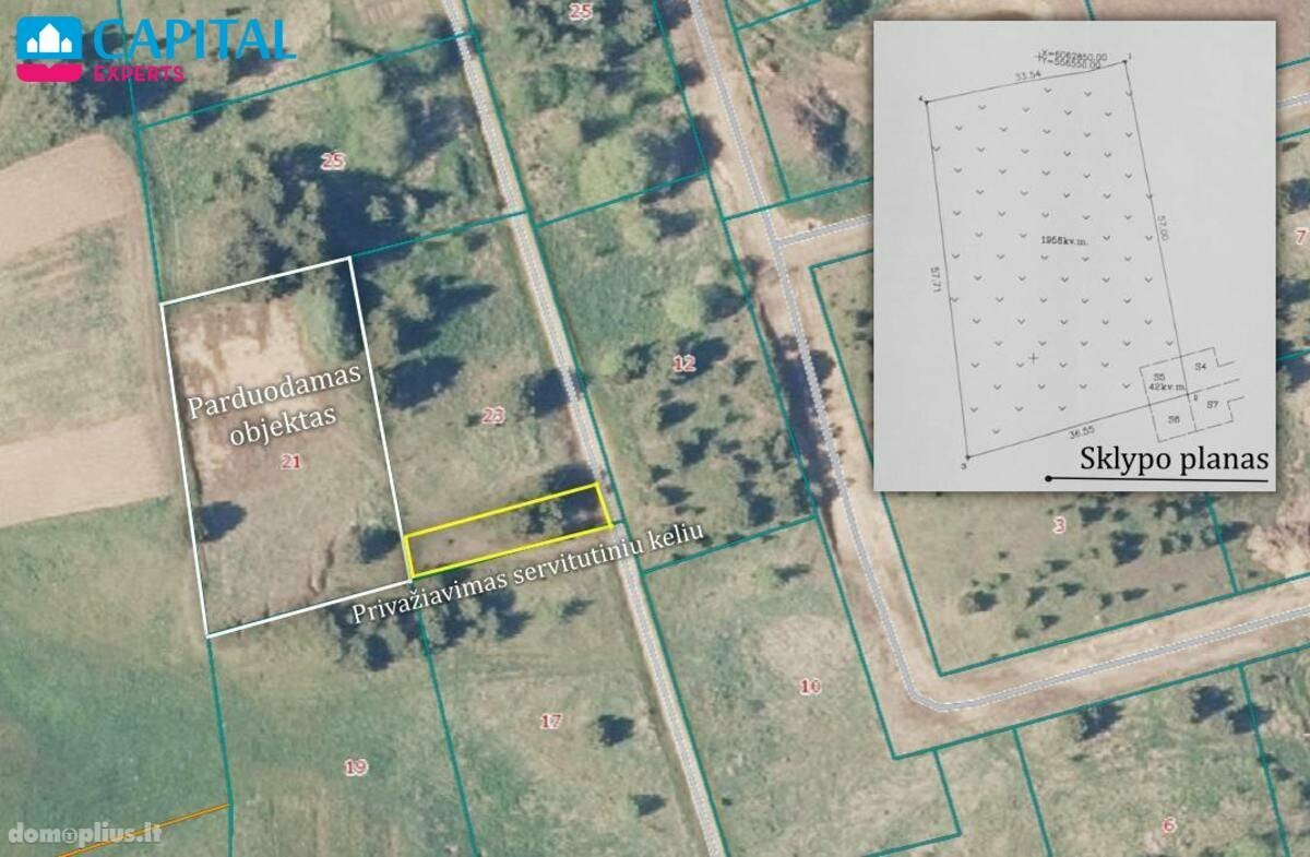 Land for sale Trakų rajono sav., Strazdiškėse