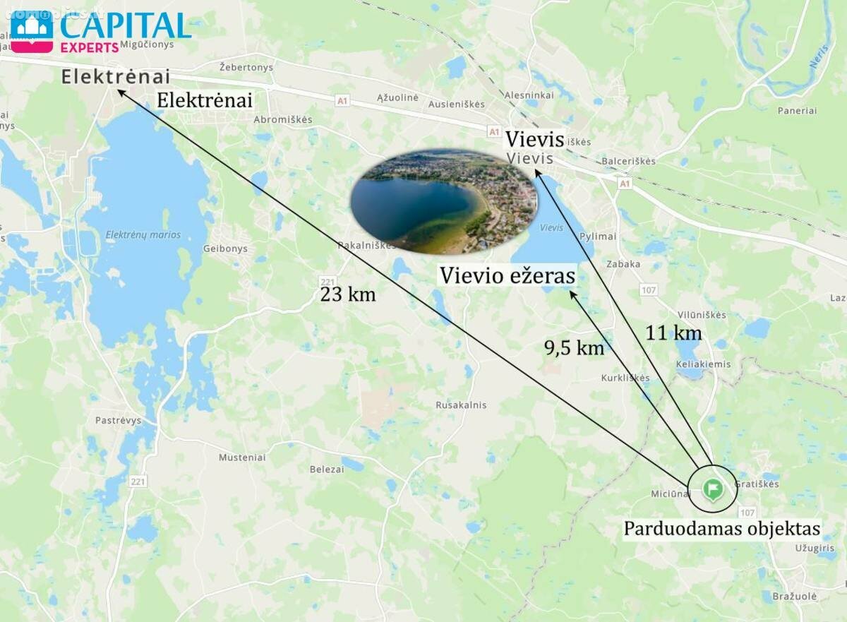 Land for sale Trakų rajono sav., Strazdiškėse