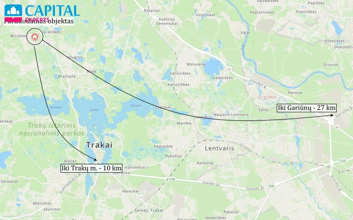 Land for sale Trakų rajono sav., Strazdiškėse