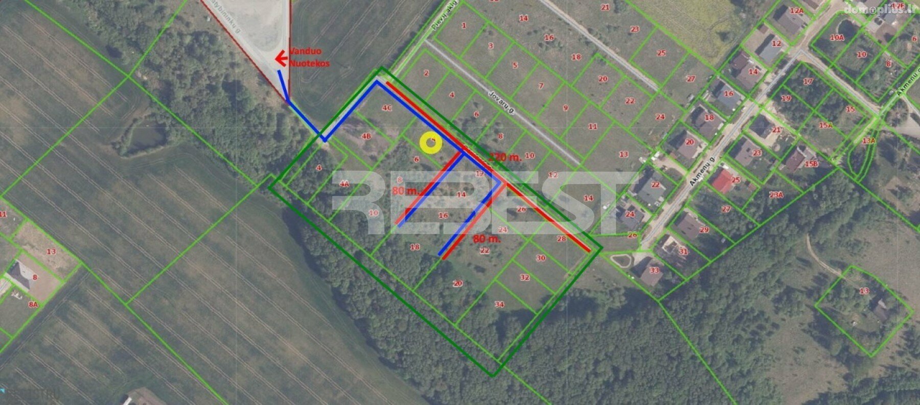 Parduodamas sklypas Šiaulių rajono sav., Verduliukuose
