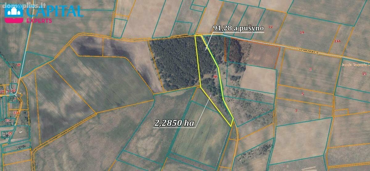 Parduodamas sklypas Trakų rajono sav., Senasis Tarpupis