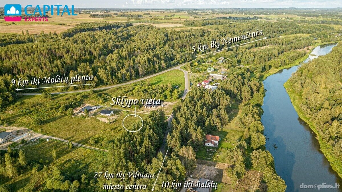 Parduodamas sklypas Vilniaus rajono sav., Kermušiškėse