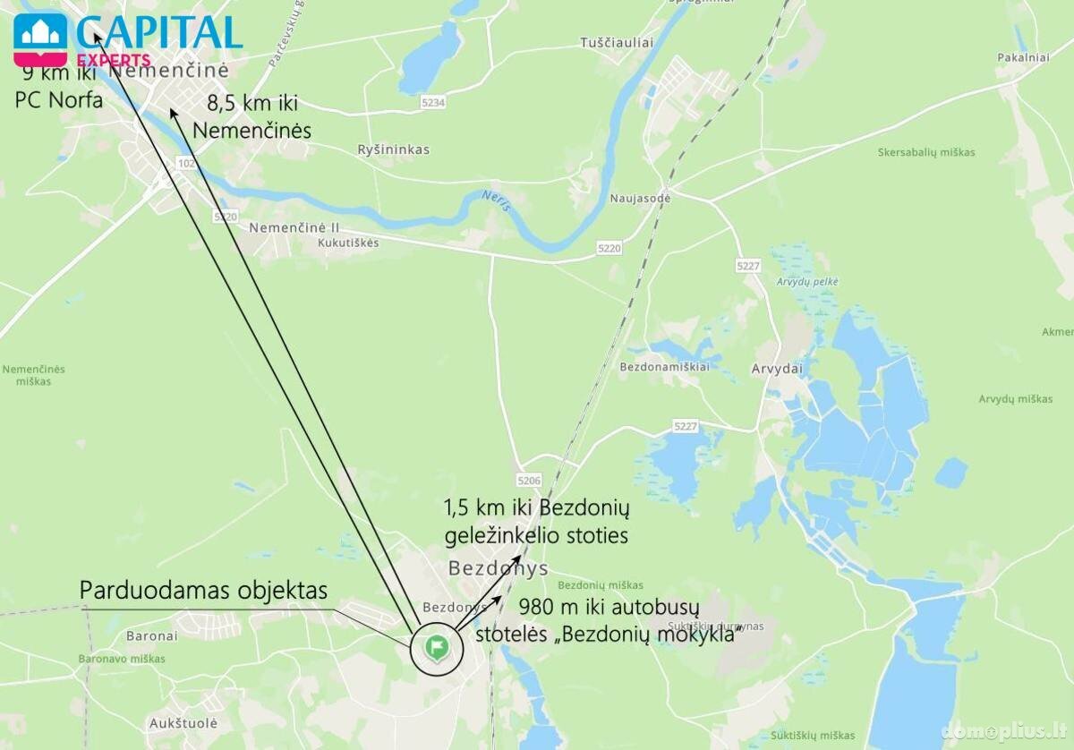 Parduodamas sklypas Vilniaus rajono sav., Bezdonyse, Avietyno g.
