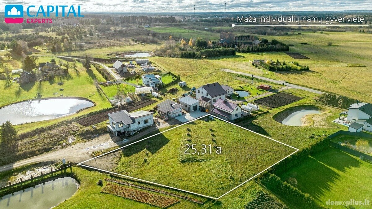 Parduodamas sklypas Vilniaus rajono sav., Bezdonyse, Avietyno g.