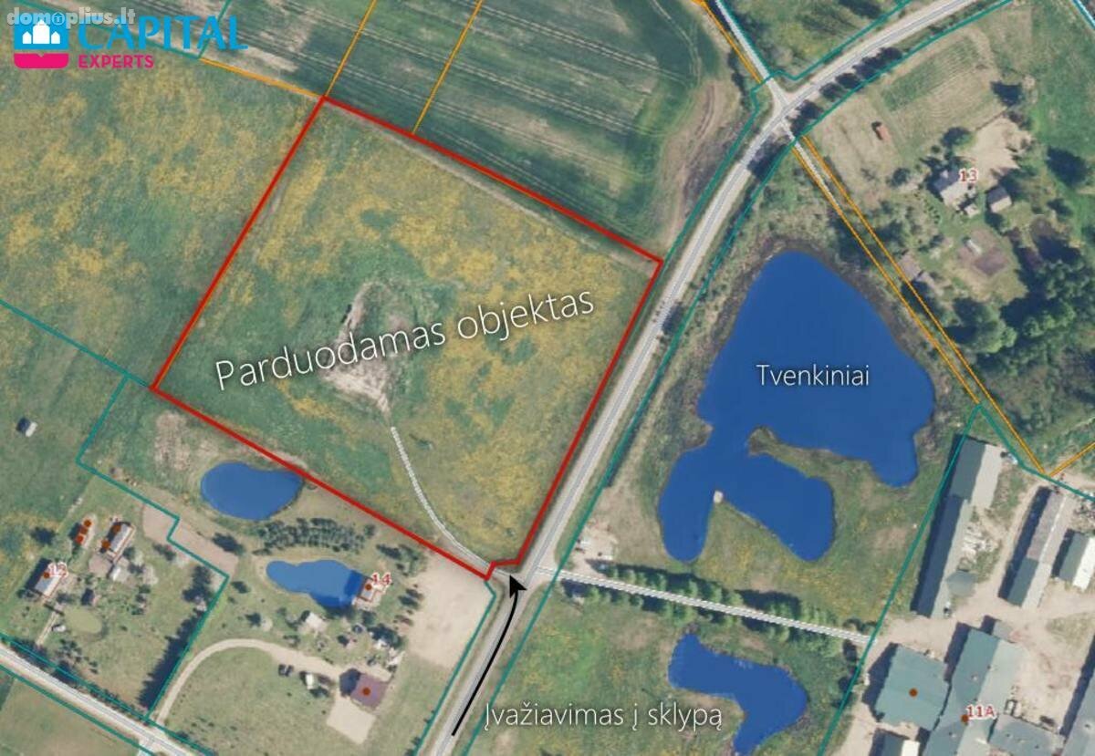 Parduodamas sklypas Širvintų rajono sav., Motiejūnuose