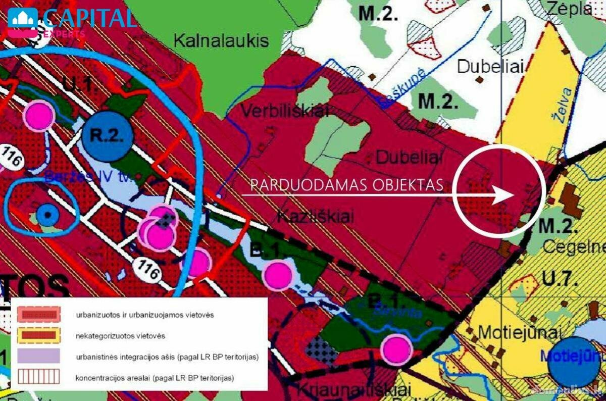 Parduodamas sklypas Širvintų rajono sav., Motiejūnuose