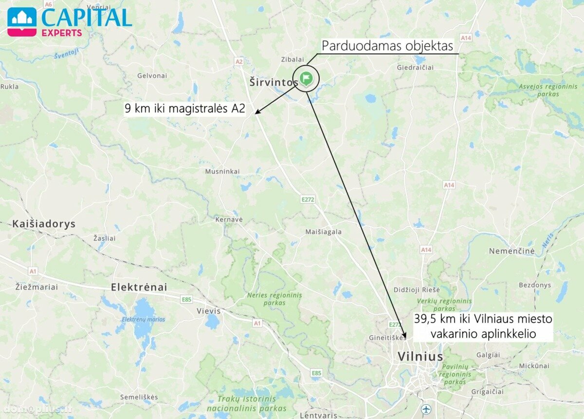 Parduodamas sklypas Širvintų rajono sav., Motiejūnuose
