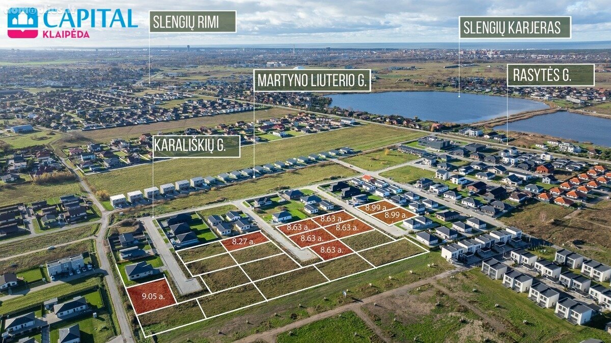 Parduodamas sklypas Klaipėdos rajono sav., Trušeliuose