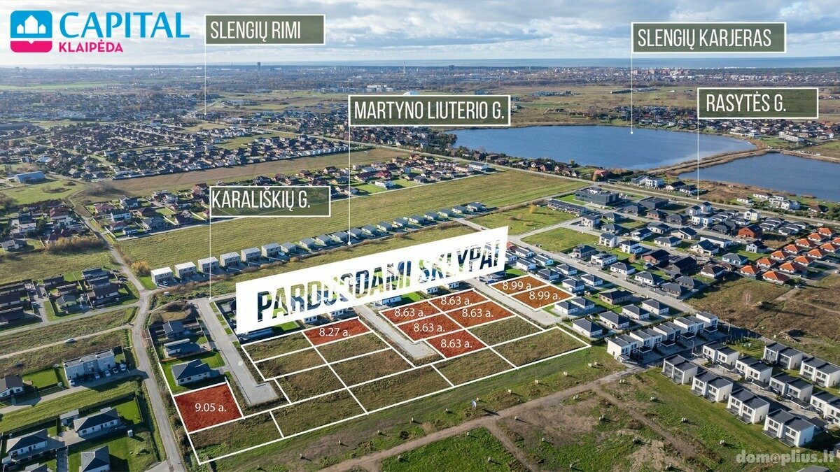Parduodamas sklypas Klaipėdos rajono sav., Trušeliuose