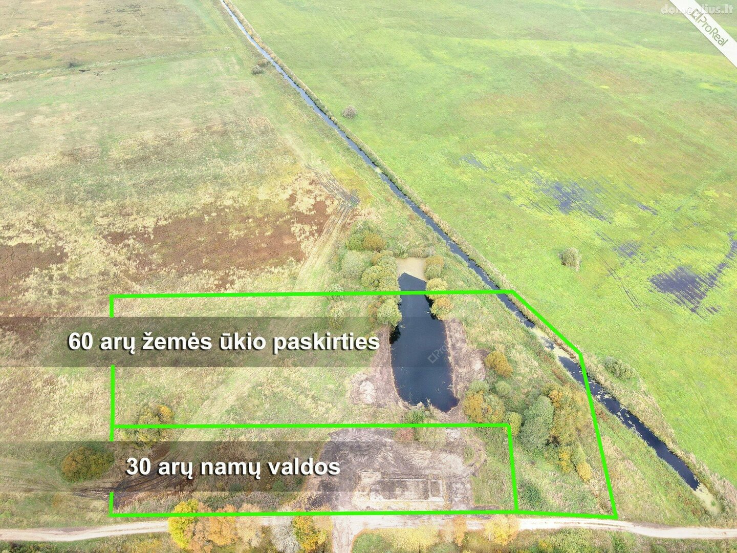 Land for sale Trakų rajono sav., Madžiūnuose, Pievų g.