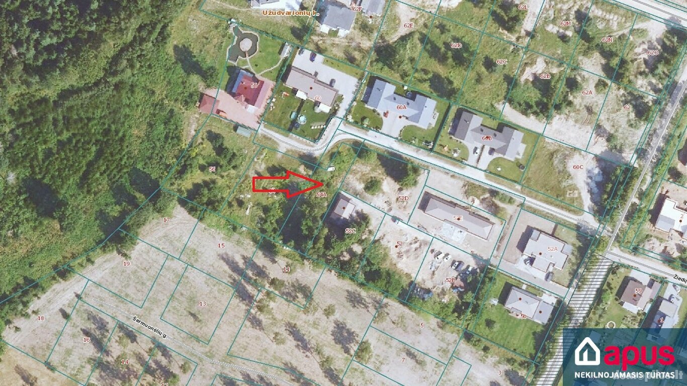 Parduodamas sklypas Vilniaus rajono sav., Bukiškyje, Liepų g.
