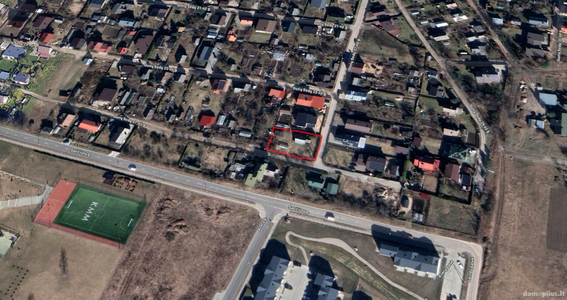 Land for sale Vilnius, Pakalniškėse