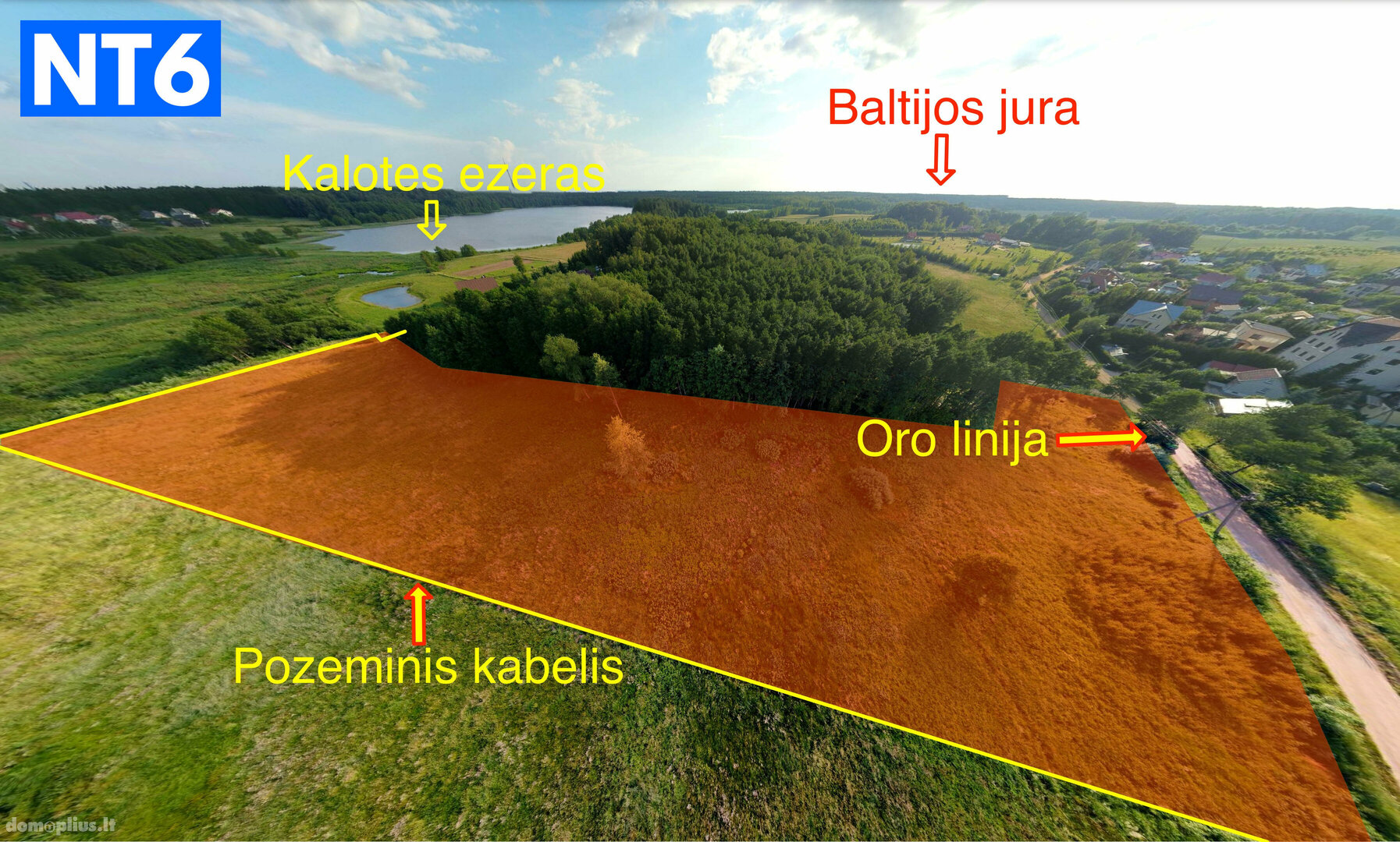 Parduodamas sklypas Klaipėdos rajono sav., Kalotėje, Sodų g.