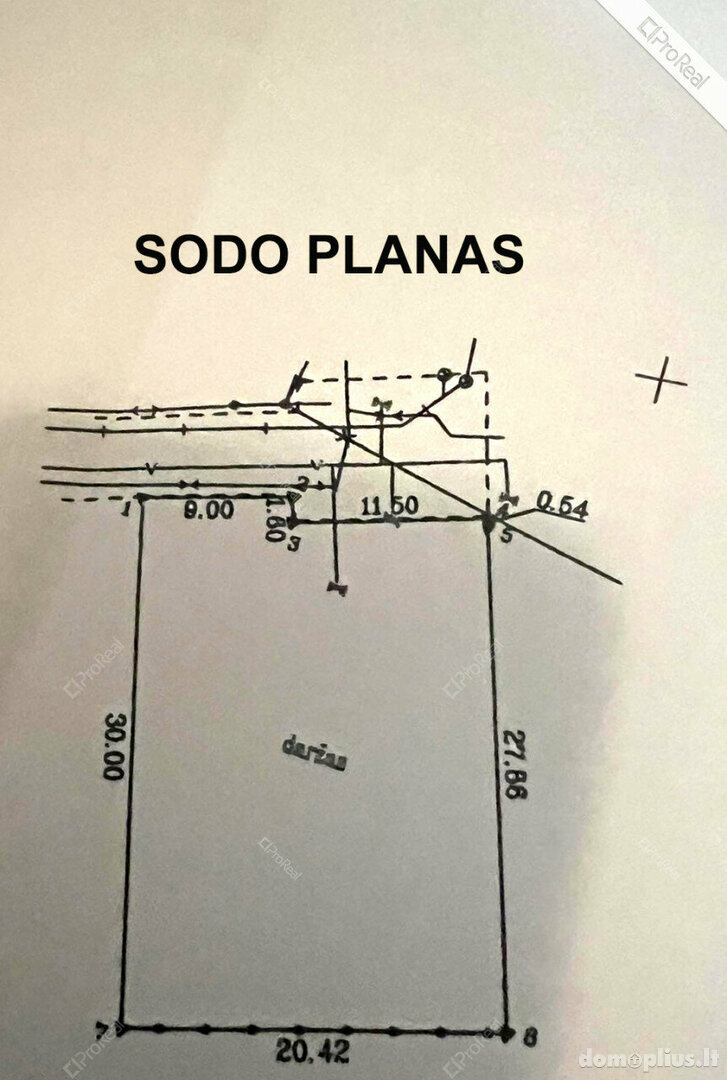 Land for sale Vilniuje, Balsiuose, Kryžiokų Sodų 9-oji g.