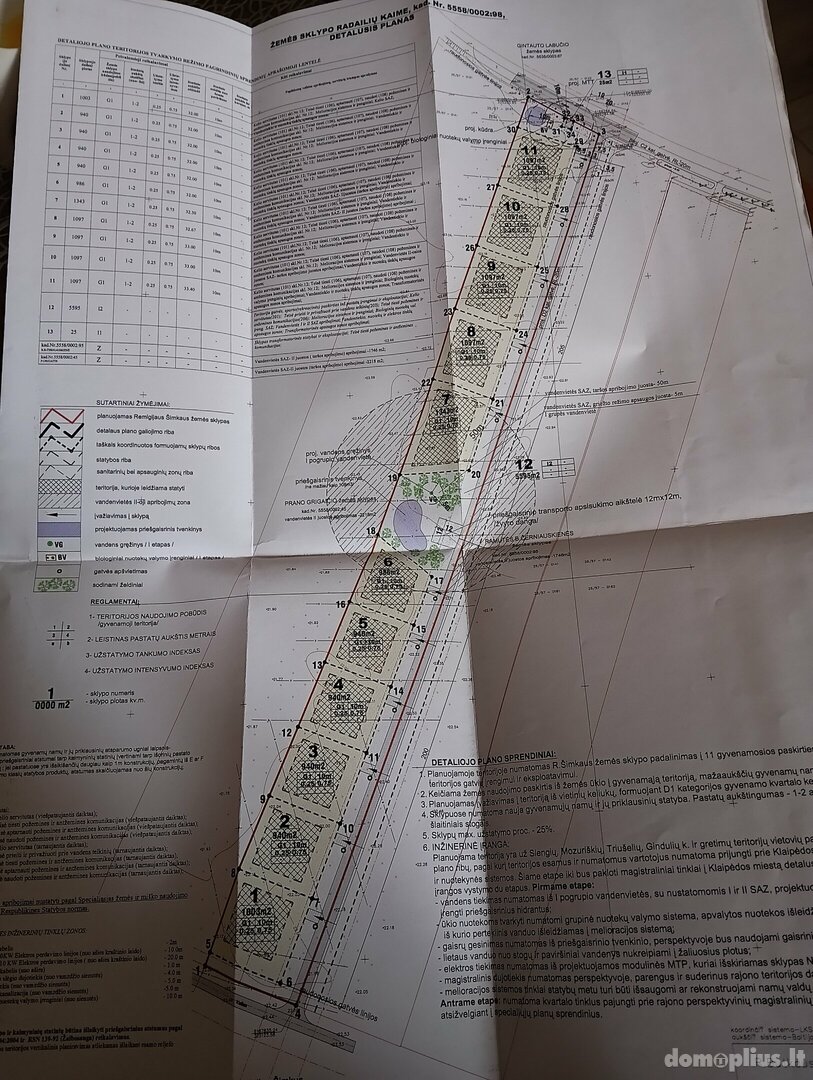 Land for sale Klaipėdos rajono sav., Radailiuose, Urbikių g.