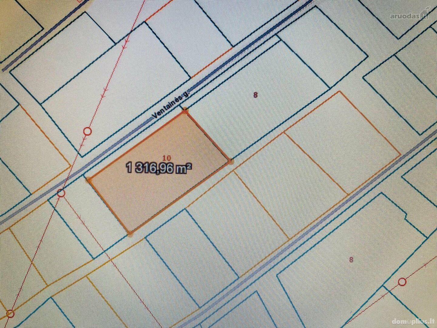 Parduodamas sklypas Klaipėdos rajono sav., Kantvainuose, Ventainės g.