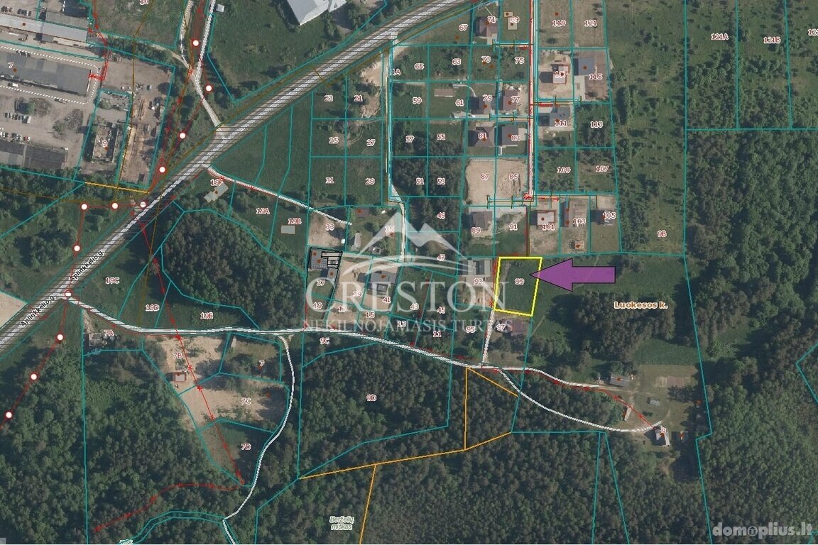 Parduodamas sklypas Molėtų rajono sav., Luokesoje