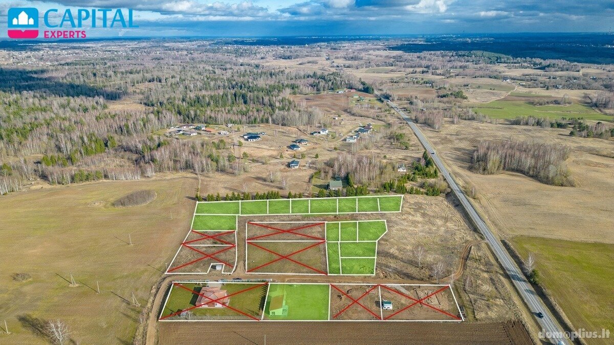 Land for sale Vilniaus rajono sav., Jurkiškėse